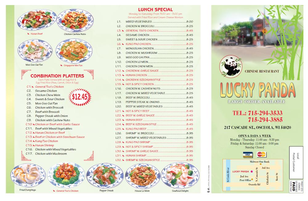 Lucky Panda Menu image 1