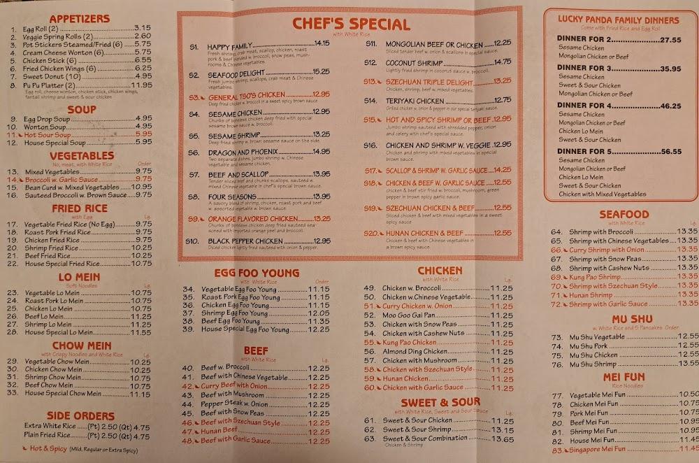 Lucky Panda Menu image 4